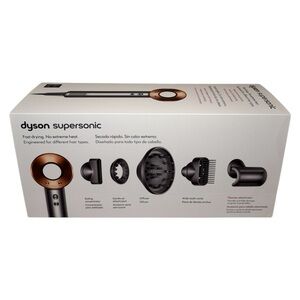 Dyson supersonic Hair Dryer in Silver and Black